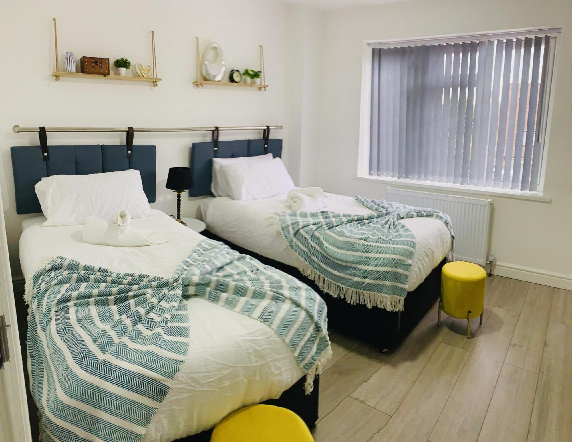 Modern & Cosy 2-Bed Apartment Near Nec, Airport & Jlr! Birmingham Værelse billede